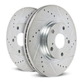 Power Stop 04-06 Dodge Ram 1500 Front Left Evolution Drilled & Slotted Rotor