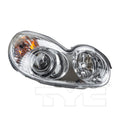 RH HEADLAMP ASSY COMPOSITE HYUNDAI SONATA 20022005