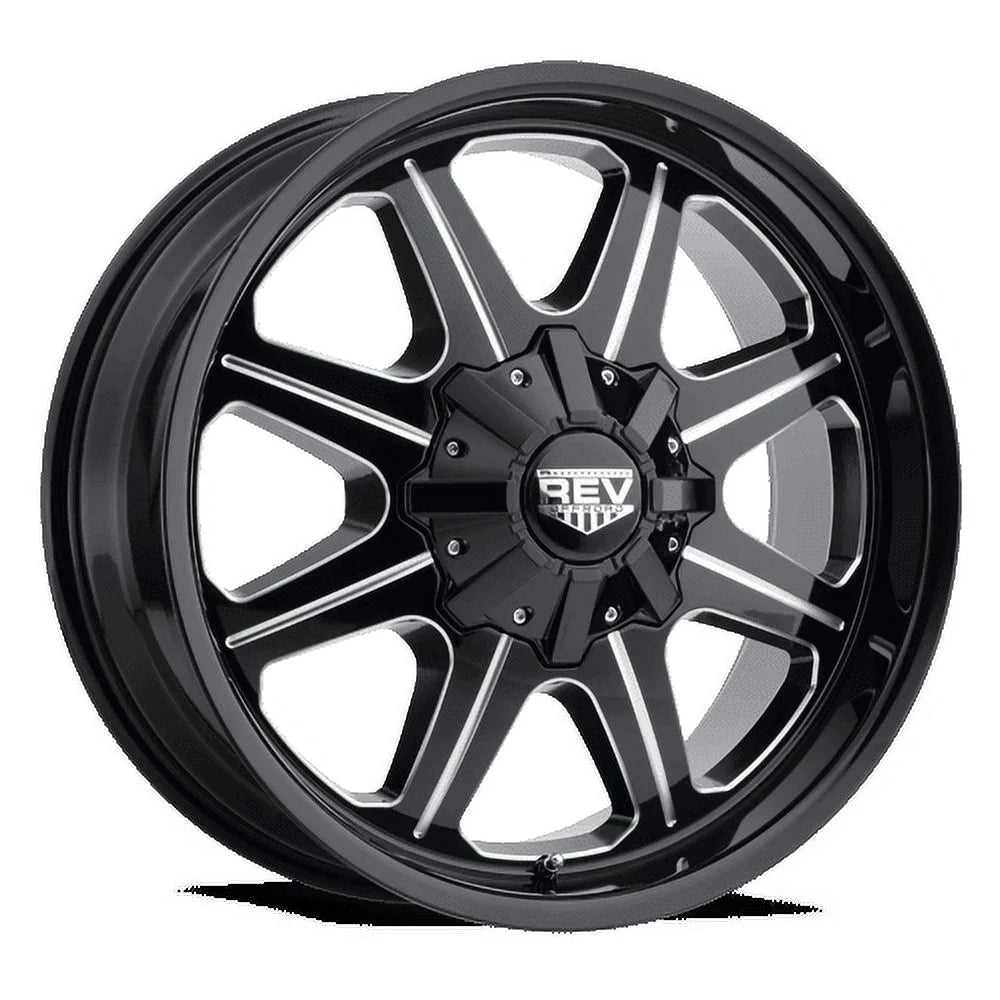 REV Wheels black auto part