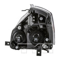 RH HEADLAMP ASSY COMPOSITE BLACK BEZEL NISSAN QUEST 20042009