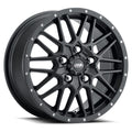 ITP Hurricane 15x7 / 5x4.5 BP / 6+1 Offset Gloss Black Wheel