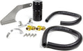 Moroso 15-17 Ford Mustang GT Air/Oil Separator Catch Can - Small Body - Billet Aluminum - Black