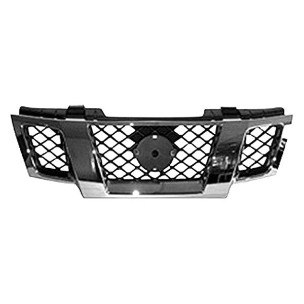 GRILLE ASSY CHROME/BLACK NISSAN FRONTIER 0916