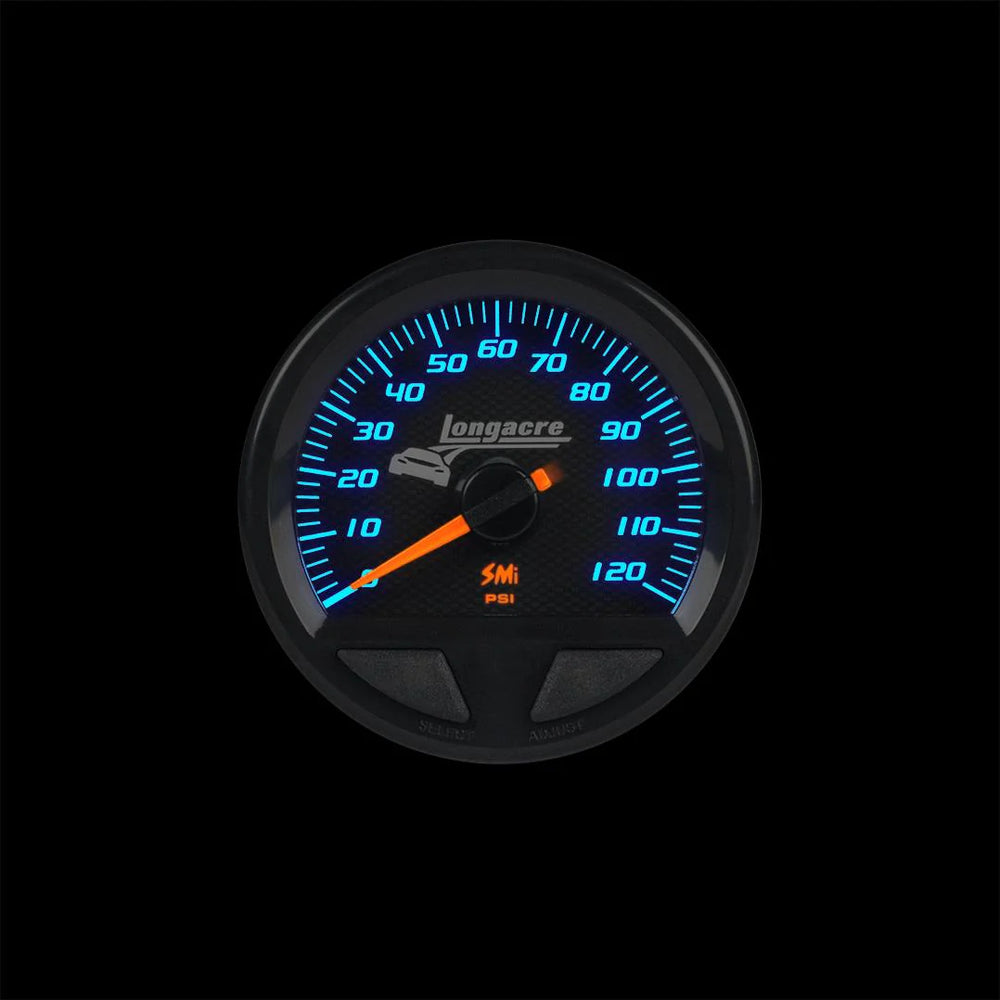 Waterproof SMI Fuel Pressure Gauge 0-100psi