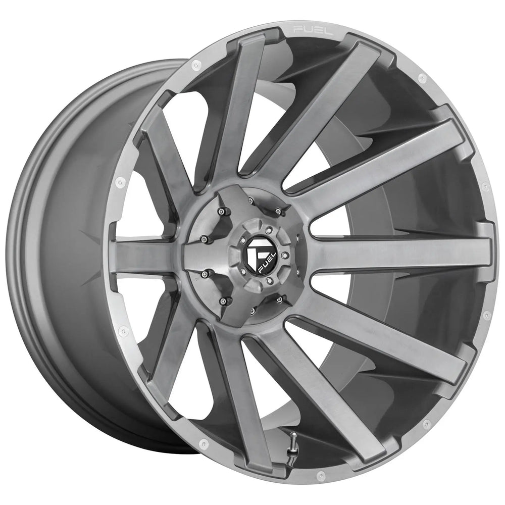 D714 20X10 5X4.5/5.0 BRSH-GNMTL-TTC