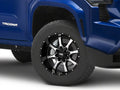 MO970 18x9 6x120.00/6x139.70 GLOSS BLACK W/MACHINED FACE (18 mm)
