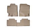 WeatherTech 07-11 Acura RDX Front and Rear Floorliners - Tan