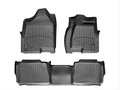 WeatherTech 03-10 Hummer H2 Front and Rear Floorliners - Black