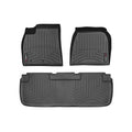 WeatherTech 12+ Tesla Model S Front and Rear Floorliners - Black