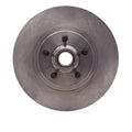 R1 01-05 Ford Explorer Sport Front Right Slotted Black Brake Rotor