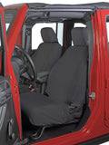 Covercraft 18-24 Jeep Wrangler Polycotton SeatSaver Custom Front Row Seat Covers - Misty Grey