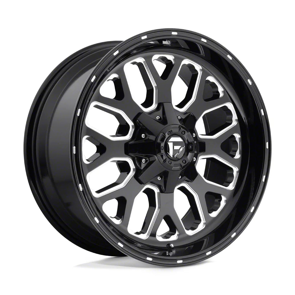 D588 20X9 6X120 GL-BLK-MIL 07MM