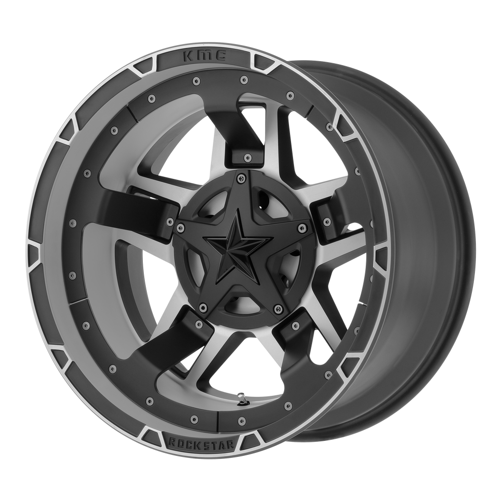 XD827 17X8 6X4.5 M-BLK MACH 20MM