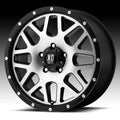 XD820 18X8 5X5.0 S-BLK MACH 38MM