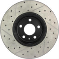 StopTech Power Slot 09-10 Audi A4/A4 Quattro / 08-10 A5 / 10 S4 Front Left Drilled & Slotted Rotor