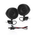 Boss Audio Systems Motorcycle Speaker Built In Amplifier/ Bluetooth 3in Speakers- Black