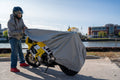 Dowco Sportbike WeatherAll Plus Motorcycle Cover - Gray