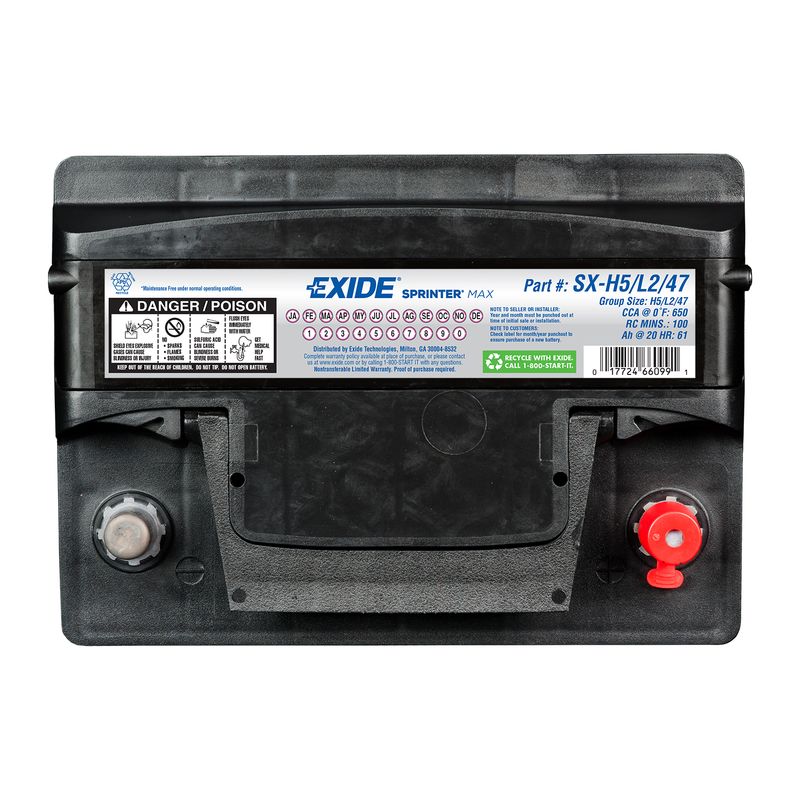 EXIDE auto part