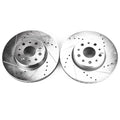 Power Stop 16-19 Chevrolet Camaro Front Evolution Drilled & Slotted Rotors - Pair