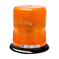 LED BEACON PULSE II ALUMINUM BASE EPOXY FILLED MEDIUM PROFILE 1224VDC 11 FLASH PATTERNS AMBER