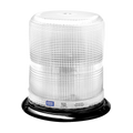 LED BEACON PULSE II ALUMINUM BASE EPOXY FILLED MEDIUM PROFILE 1224VDC 11 FLASH PATTERNS AMBER