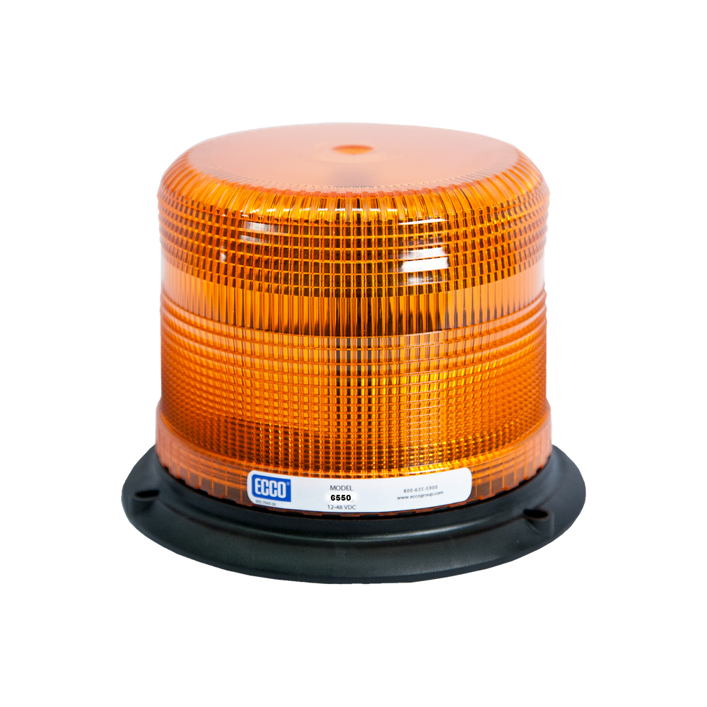 STROBE BEACON: LOW PROFILE1248 VDC 7 OR 10 JOULES DOUBLE OR QUAD FLASH CLEA