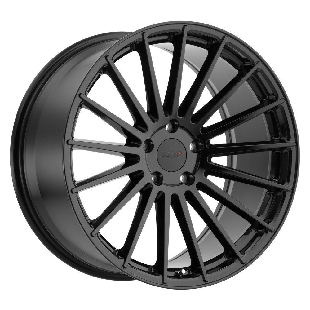 TSW Alloy Wheels black auto part