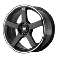 MR116 18X8 5X100/4.5 G-BLK MACH 45MM