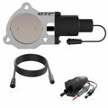 QTP 3.5in Bolt-On QTEC Electric Cutout Valve - Single