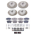 Power Stop 98-99 Acura CL Front and Rear Semi-Coated Rotor Kit