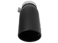 aFe MACHForce-XP 3.5in 409 Stainless Steel Exhaust Tip 3.5in x 4.5in Out x 12in L Clamp-On