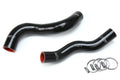 HPS Performance Black Reinforced Silicone Radiator Hose Kit Coolant for Jeep 05-09 Grand Cherokee 4.7L V8 WK1