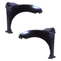 CAPA LT FRT FENDER ASSY W/STONE GUARD; W/SIDE SIGNAL LAMPS; W/O MOLDING HOLE MAZDA