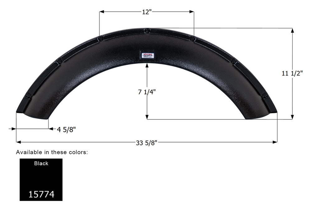 FENDER SKIRT, SINGLE, FOREST RIVER,