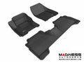 3D MAXpider 2013-2018 Ford C-Max/Escape Kagu 1st & 2nd Row Floormats - Black