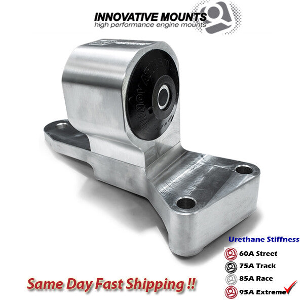 96-00 Civic Billet Conversion Left Hand Mount K Series Manual 400-500HP 85A Grey Innovative Mounts