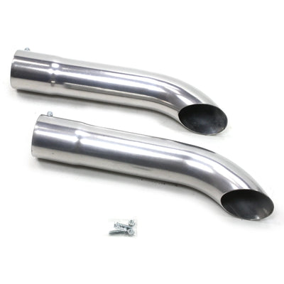 SIDE TUBES TURNOUT MUFFLER BLK