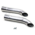 SIDE TUBES TURNOUT MUFFLER BLK