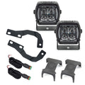 Oracle 10-23 Toyota 4Runner (5th Gen) A-Pillar Hood Mount Brackets w/ VEGA Series 4 Spotlights
