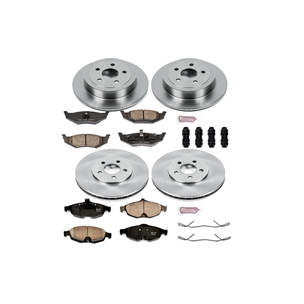 Power Stop 01-06 Chrysler Sebring Front & Rear Autospecialty Brake Kit