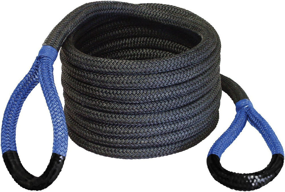 7/8IN X 20FT ORIGINAL BUBBA ROPE 28600LB BREAKING STRENGTH W/SPECIAL ORDER YELLOW EYES