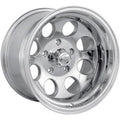 Cast Aluminum Wheels 171 PO 16x8 Polished 8 On 165.1 Bolt Pattern -5 Offset ION Wheels