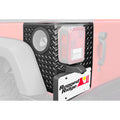 Body Armor Kit, Rear Quarter Panel; 07-18 Wrangler Unlimited, 4 Door