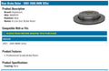 CRYO SPORT SLOTTED BRAKE ROTOR, LEF
