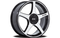 PE003 17X8 5X4.25/4.5 M-BLK RD-LP 4