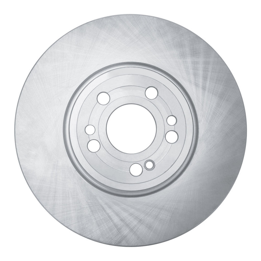 R1 20-21 Mercedes-Benz GLE350 Front Left Slotted Black Brake Rotor