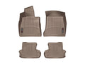 WeatherTech Tan Front and Rear Floorliners Fits -20-20 S-Class 455711-4510602