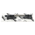Fragola 7/8-20 Dual Inlet 4150 -8AN Fuel Line Kit Black