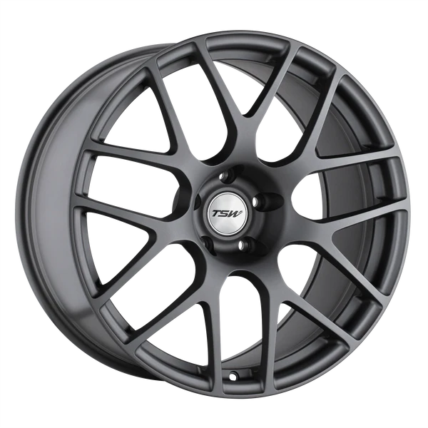 ~(39 lbs. 24X24X12)~ TSW NURBURGRING 22x10.5 5/120 ET32 CB76.1 MATTE GUNMETAL