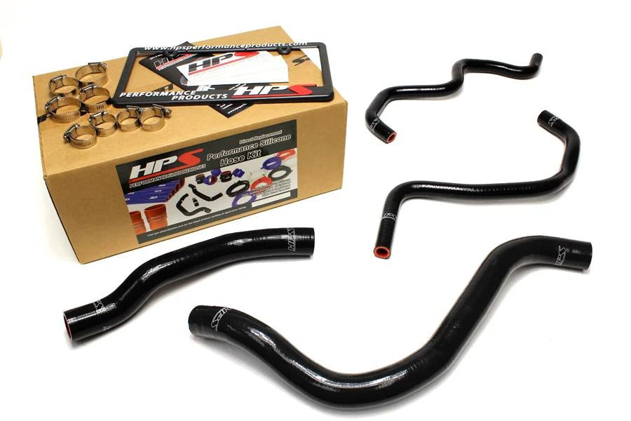 HPS Performance Red Reinforced Silicone Radiator + Heater Hose Kit for Acura 10-14 TSX 3.5L V6 LHD